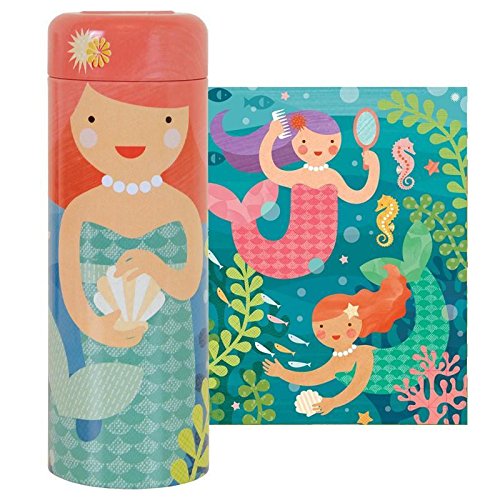 Tin Canister Puzzles - Mermaid
