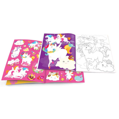 Unicorn Dry Erase Coloring Book