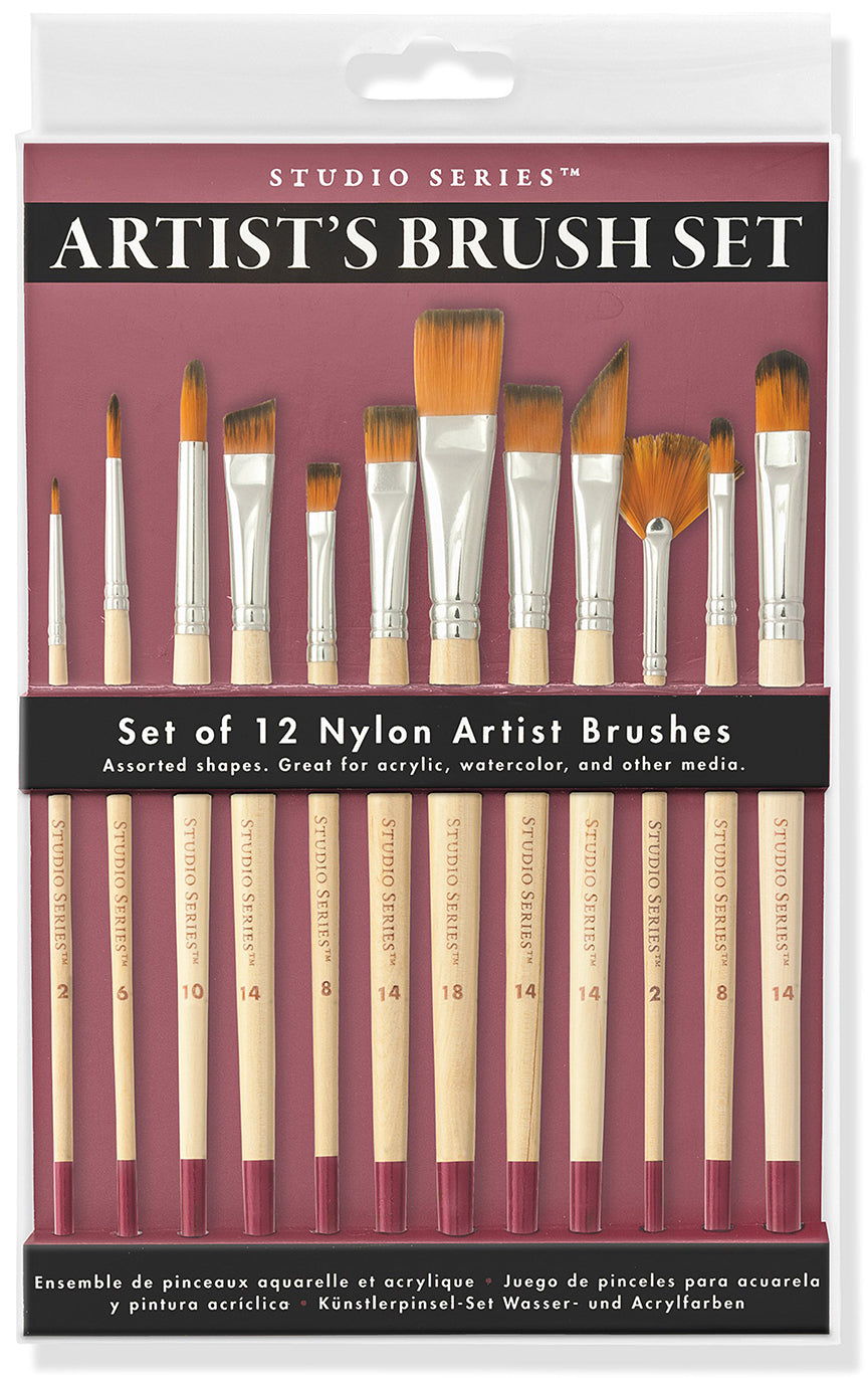 Studio Series Artist Brush Set - 12 pack