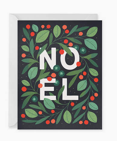 Noel Christmas Card - Holiday card