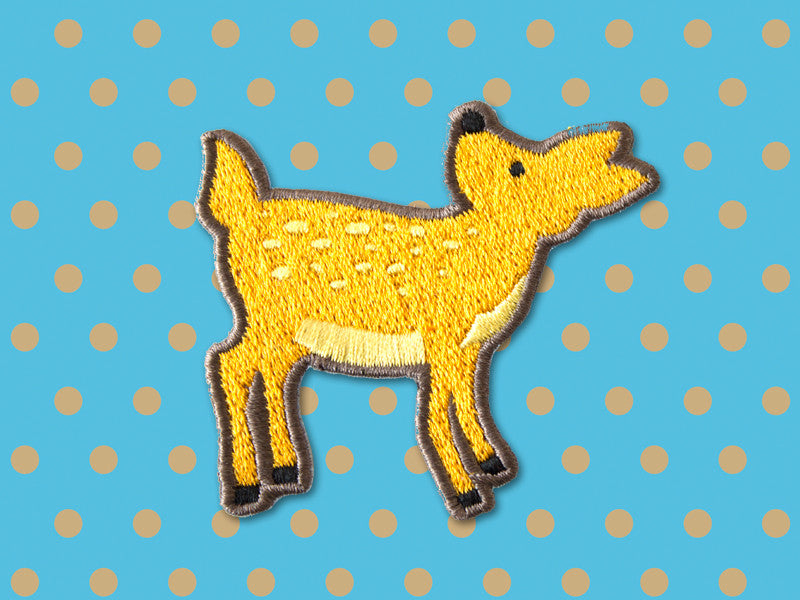 Iron On patches - Deer by The Imagination Spot