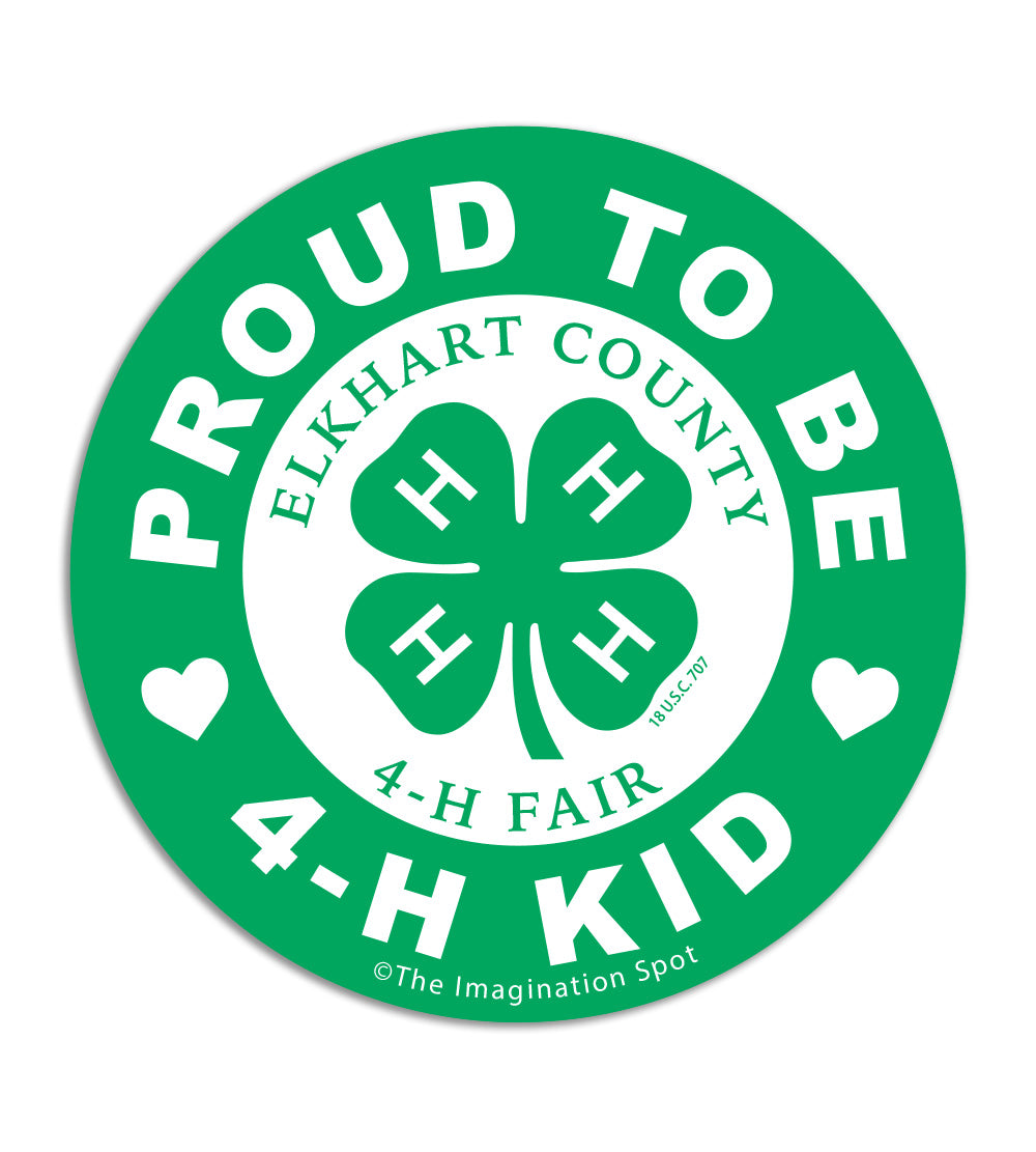 Elkhart County 4H Fair Stickers