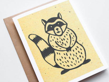 Raccoon Note Card Set - Woodland Animals - Handmade Cards - The Imagination Spot - 3