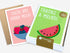 Assorted Thank You Cards - Set of 8 cards - Thank You Fruit Cards - The Imagination Spot