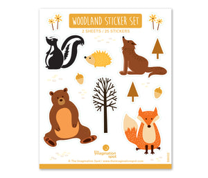 Woodland Sticker set - The Imagination Spot