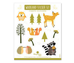Cute Woodland Stickers - The Imagination Spot