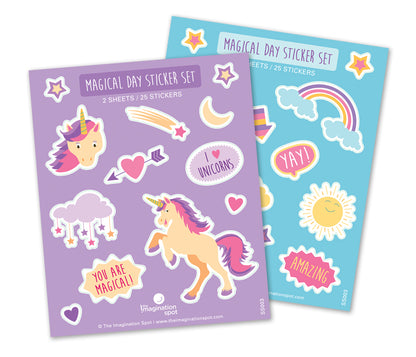 Unicorn Rainbow Sticker Set - The Imagination Spot