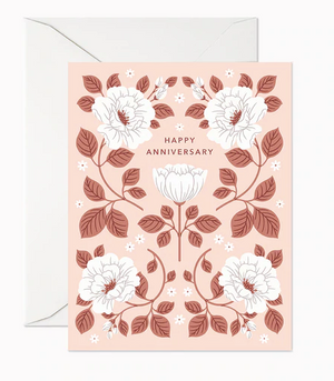 Blush Happy Anniversary - Card