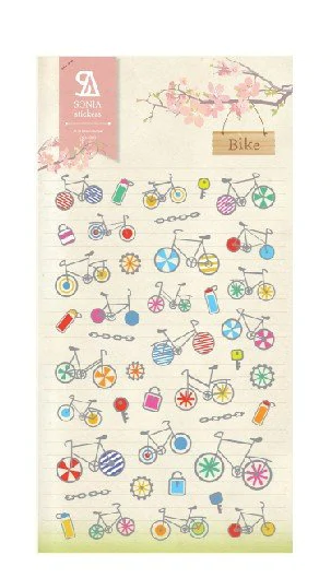 Bike Sticker Sheet