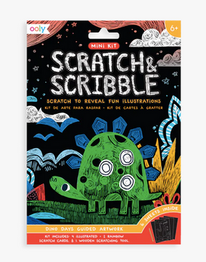 Mini Scratch and Scribble Art Kits