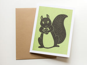 Squirrel Note Card Set - Woodland Animals - Handmade Cards - The Imagination Spot - 2