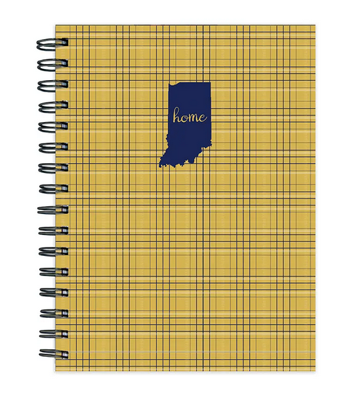 Indiana Golden Plaid Journal