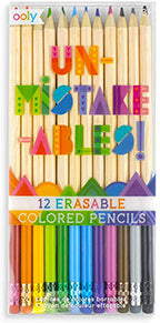 Erasable Colored Pencils - 12 pk Un-Mistakeables