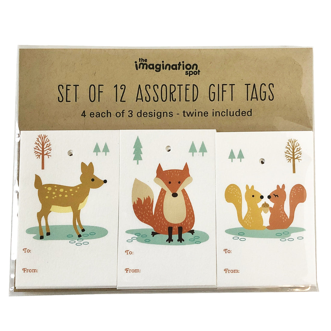 70% OFF Woodland Gift Tags Set