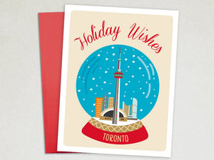 Christmas Card - Toronto Snowglobe - The Imagination Spot - 1