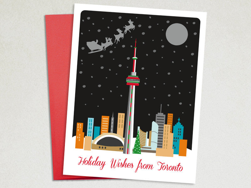 Holiday Card - Christmas in Toronto - The Imagination Spot - 1