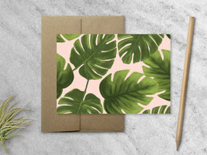 Monstera Notecards  - Boxed Set of 8