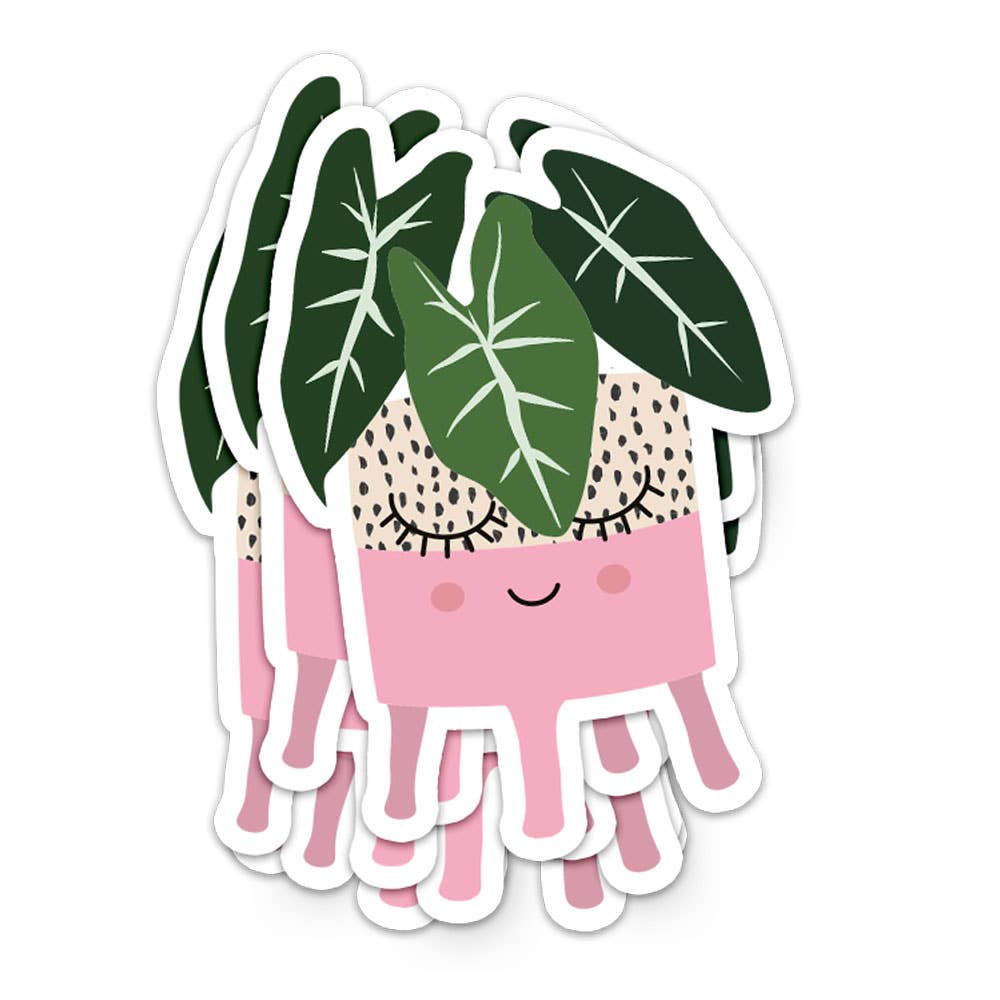 Green Aesthetic Stickers, Plant Stickers