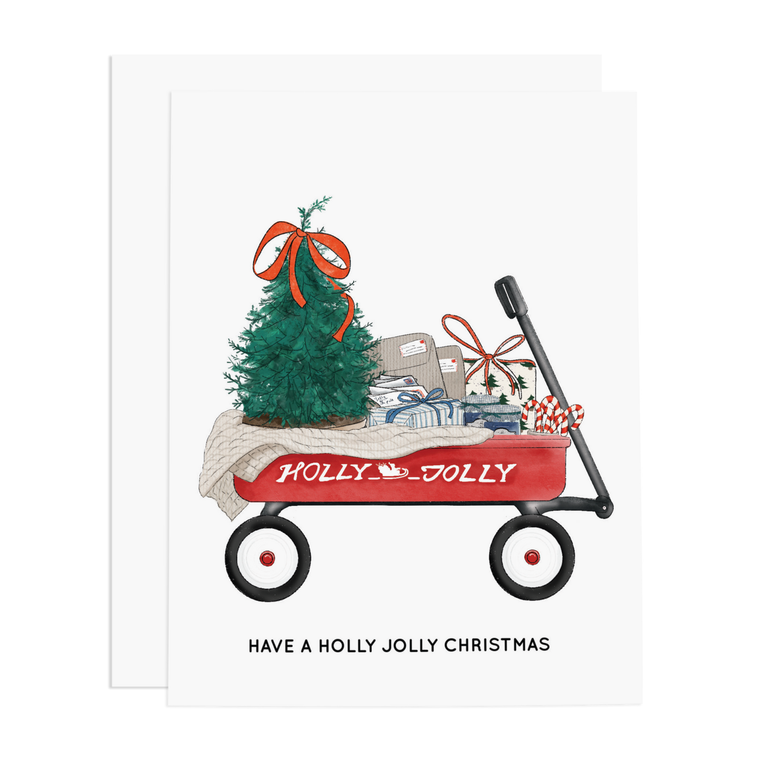 Christmas Wagon - Holiday Card