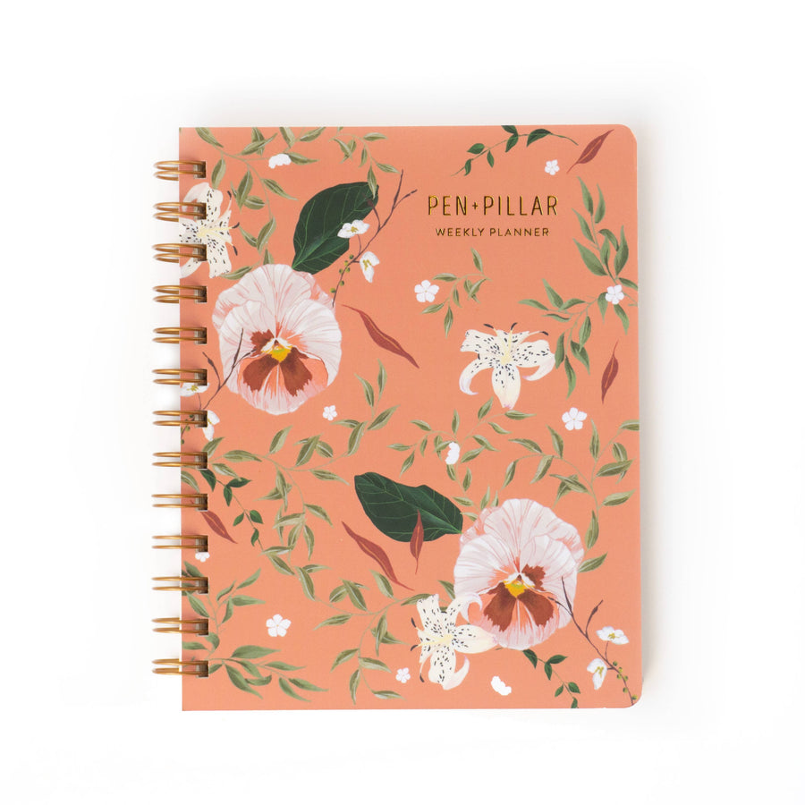 20% OFF - Weekly Planner - Tigerlily Classic