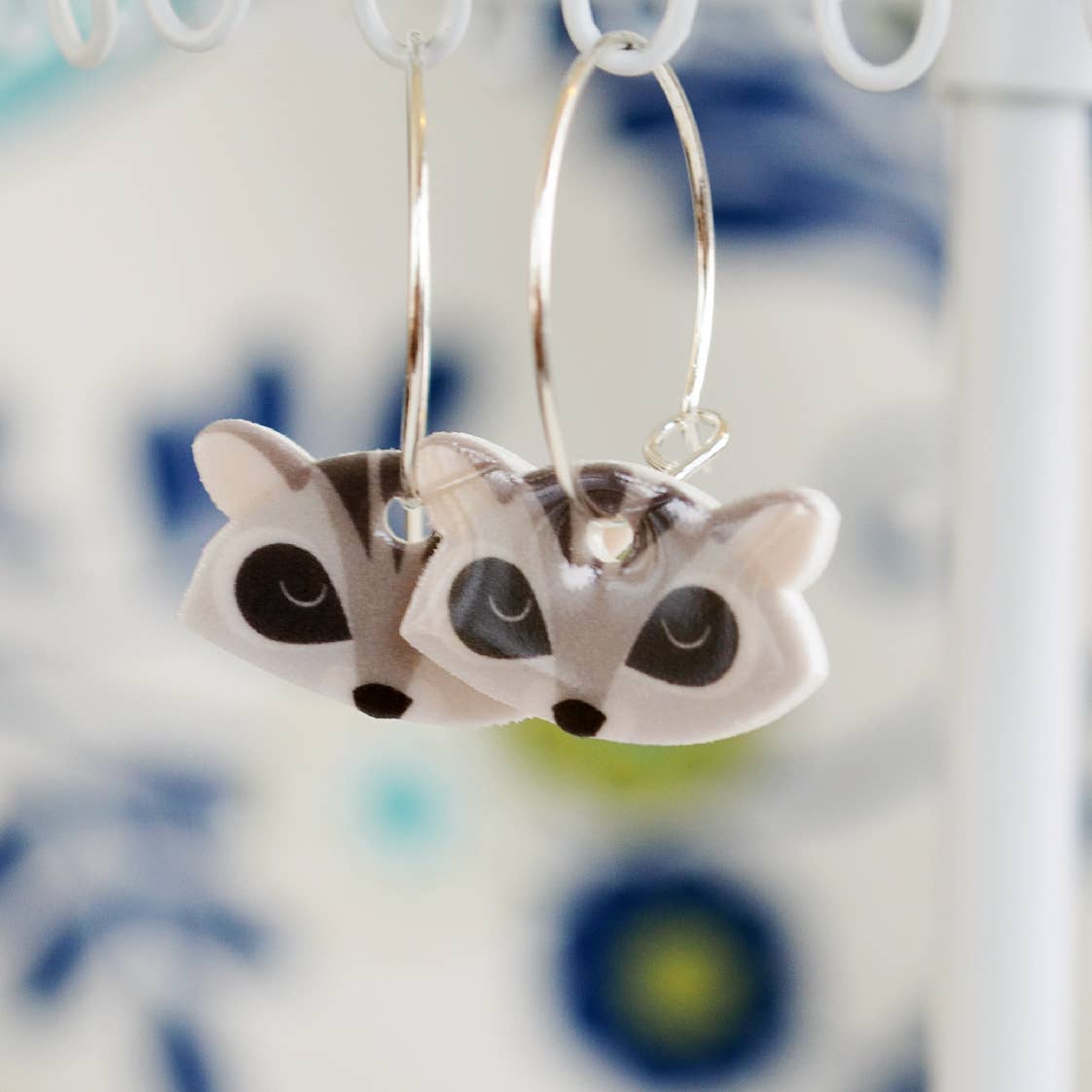 Raccoon - Earrings