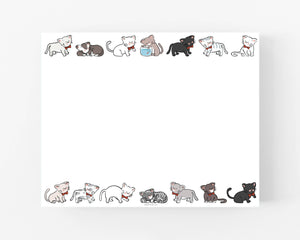 Kittens in Bow Ties - Desk Notepad