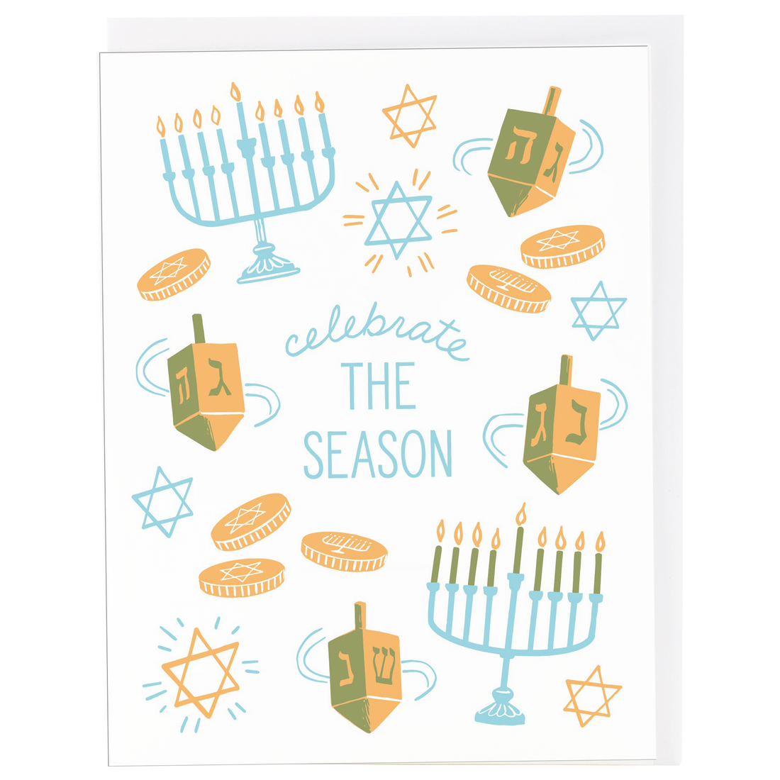 Celebrate Hanukkah - Card