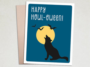 Halloween Card - Happy Howl-oween - The Imagination Spot - 1